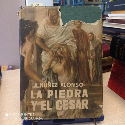 Portada del libro de LA PIEDRA DEL CESAR
