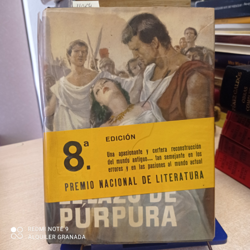Portada del libro de EL LAZO DE PURPURA