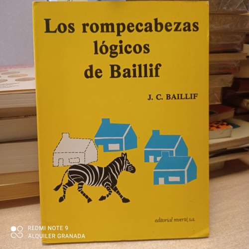 Portada del libro de Los rompecabezas lógicos de Baillif 