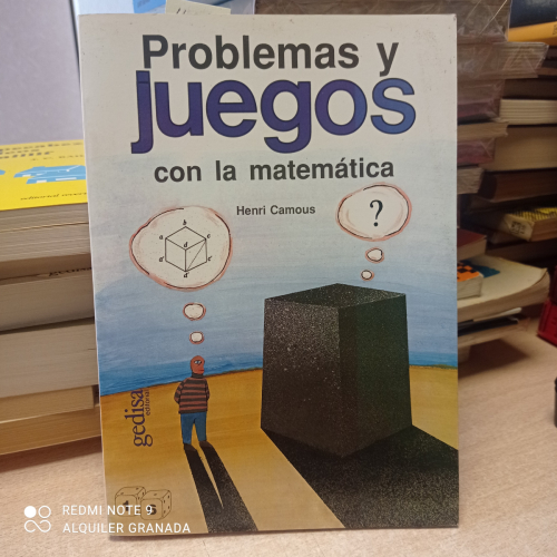 Portada del libro de PROBLEMAS Y JUEGOS CON LA MATEMÁTICA