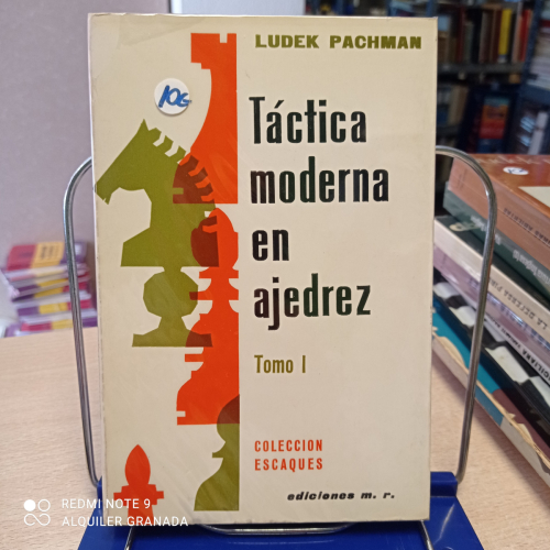 Portada del libro de TÁCTICA MODERNA EN AJEDREZ TOMO I 