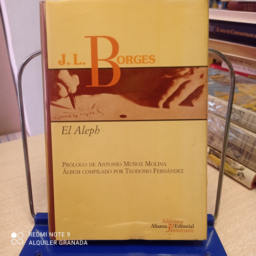 Portada del libro de El Aleph / Jorge Luis Borges. Alianza 30 aniversario.