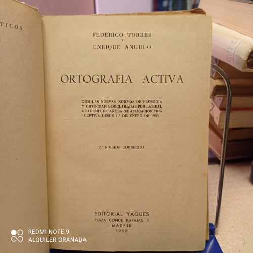 Portada del libro de ORTOGRAFIA ACTIVA