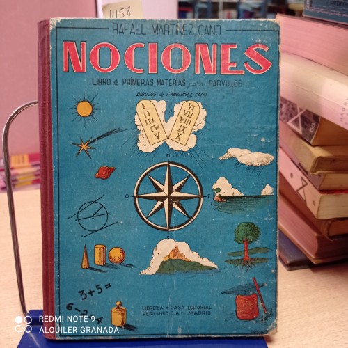 Portada del libro de NOCIONES - libro de primeras materias para parvulos - HERNANDO 