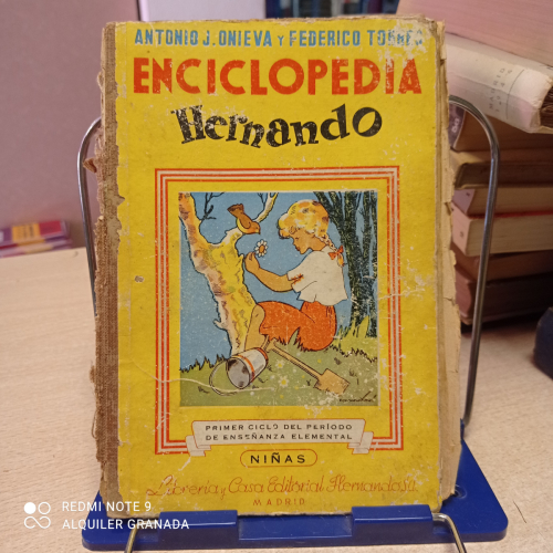 Portada del libro de ENCICLOPEDIA HERNANDO. PRIMER CICLO DEL PERIODO DE ENSEÑANZA ELEMENTAL. NIÑAS