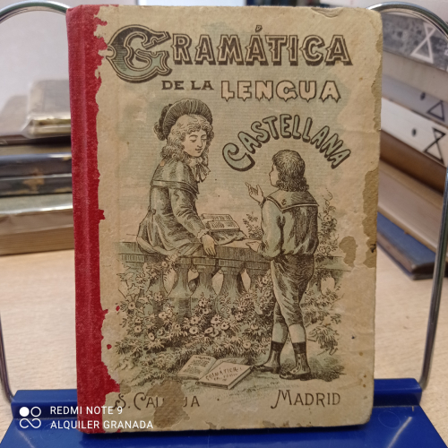 Portada del libro de COMPENDIO DE GRAMATICA DE LA LENGUA CASTELLANA - CALLEJA 1876