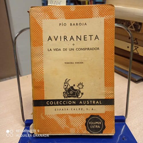 Portada del libro de AVIRANETA o la vida de un conspirador - AUSTRAL