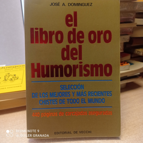 Portada del libro de EL LIBRO DE ORO DEL HUMORISMO