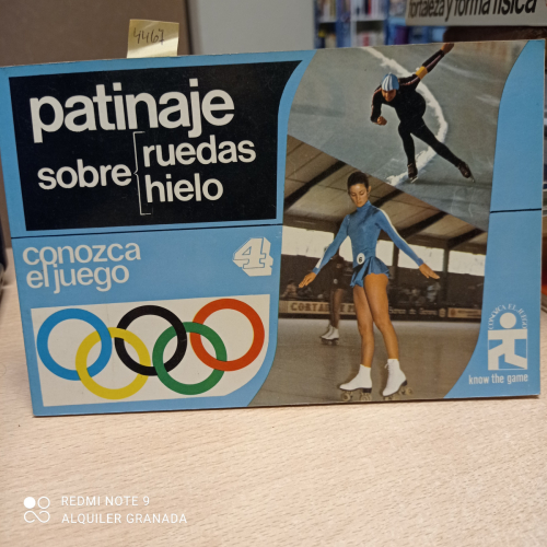 Portada del libro de PATINAJE SOBRE RUEDAS Y HIELO - CONOZCA EL JUEGO