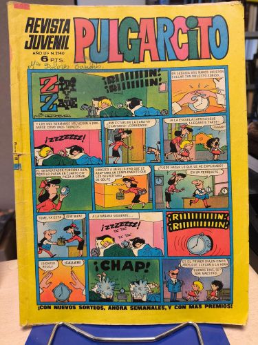 Portada del libro de PULGARCITO REVISTA JUVENIL - AÑO LII - Nº 2140 - BRUGUERA