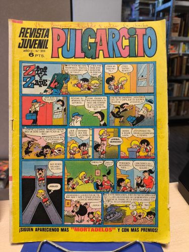 Portada del libro de PULGARCITO REVISTA JUVENIL - AÑO LI - Nº 2111 - BRUGUERA