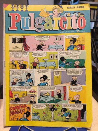 Portada del libro de PULGARCITO REVISTA JUVENIL - AÑO LIV - Nº 2251 - BRUGUERA