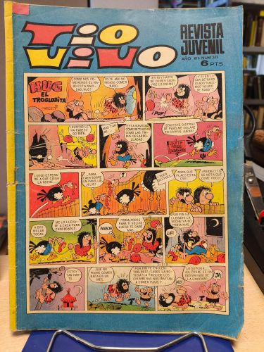 Portada del libro de TIO VIVO REVISTA JUVENIL - AÑO XII - Nº 511 - BRUGUERA