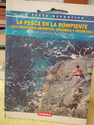 Portada del libro de LA PESCA EN LA ROMPIENTE