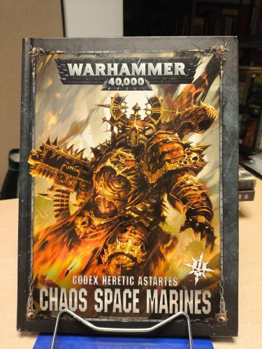 Portada del libro de WARHAMMER 40K: CODEX CHAOS SPACE MARINE 